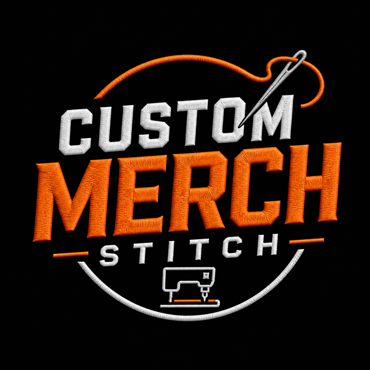Custom merch stitch