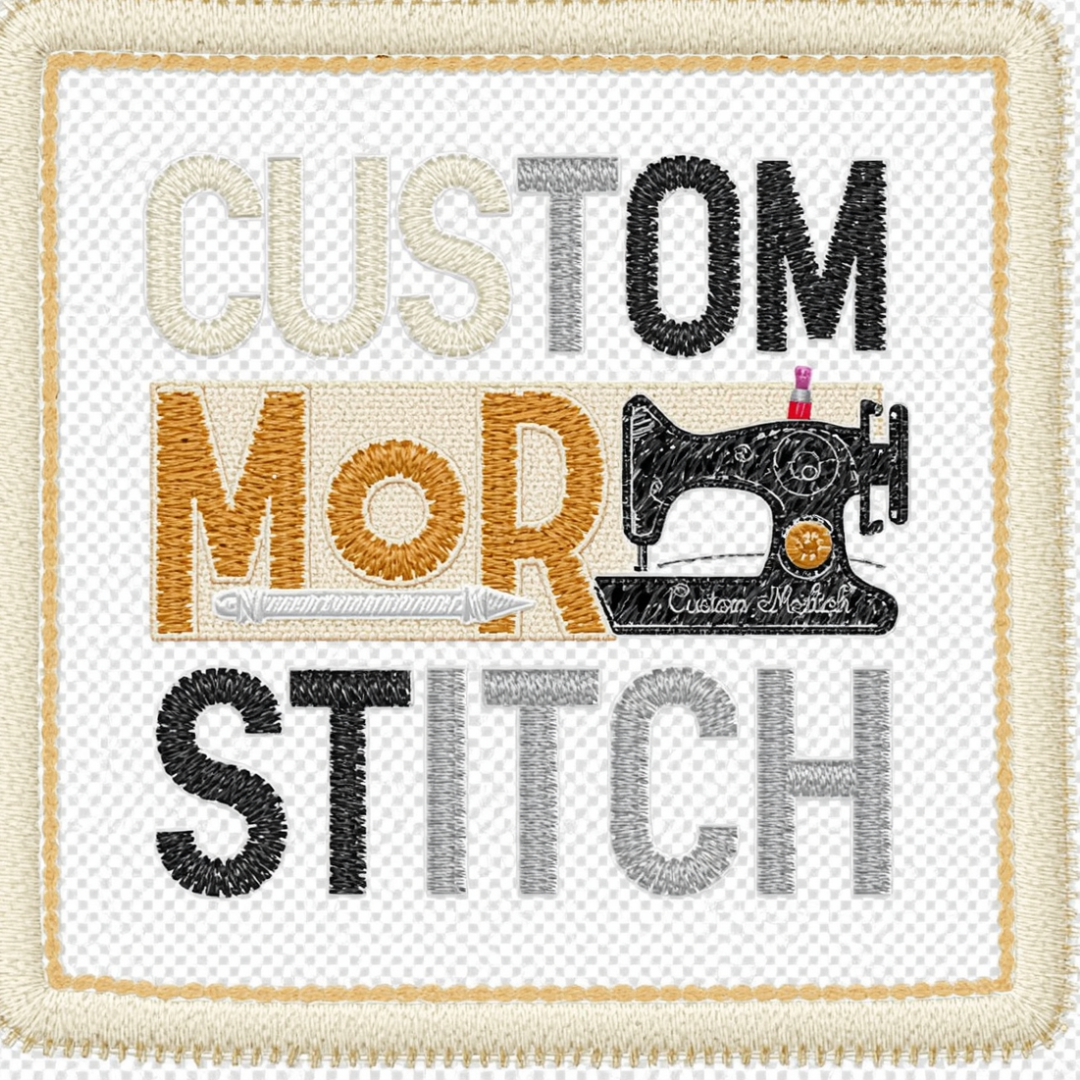 Custom merch stitch